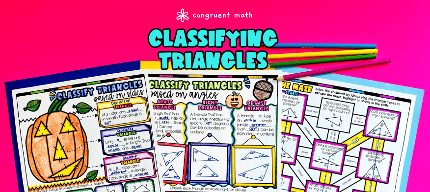 Classifying Triangles by Angles & Sides