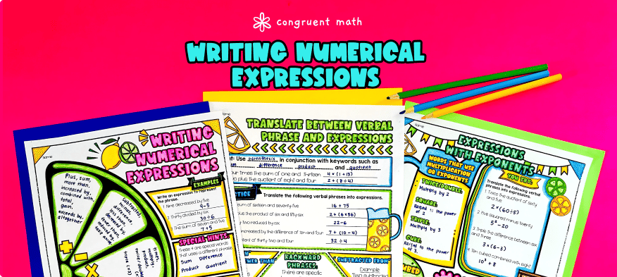 Writing Numerical Expressions with Exponents