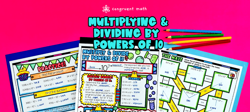 Multiplying & Dividing by Powers of 10