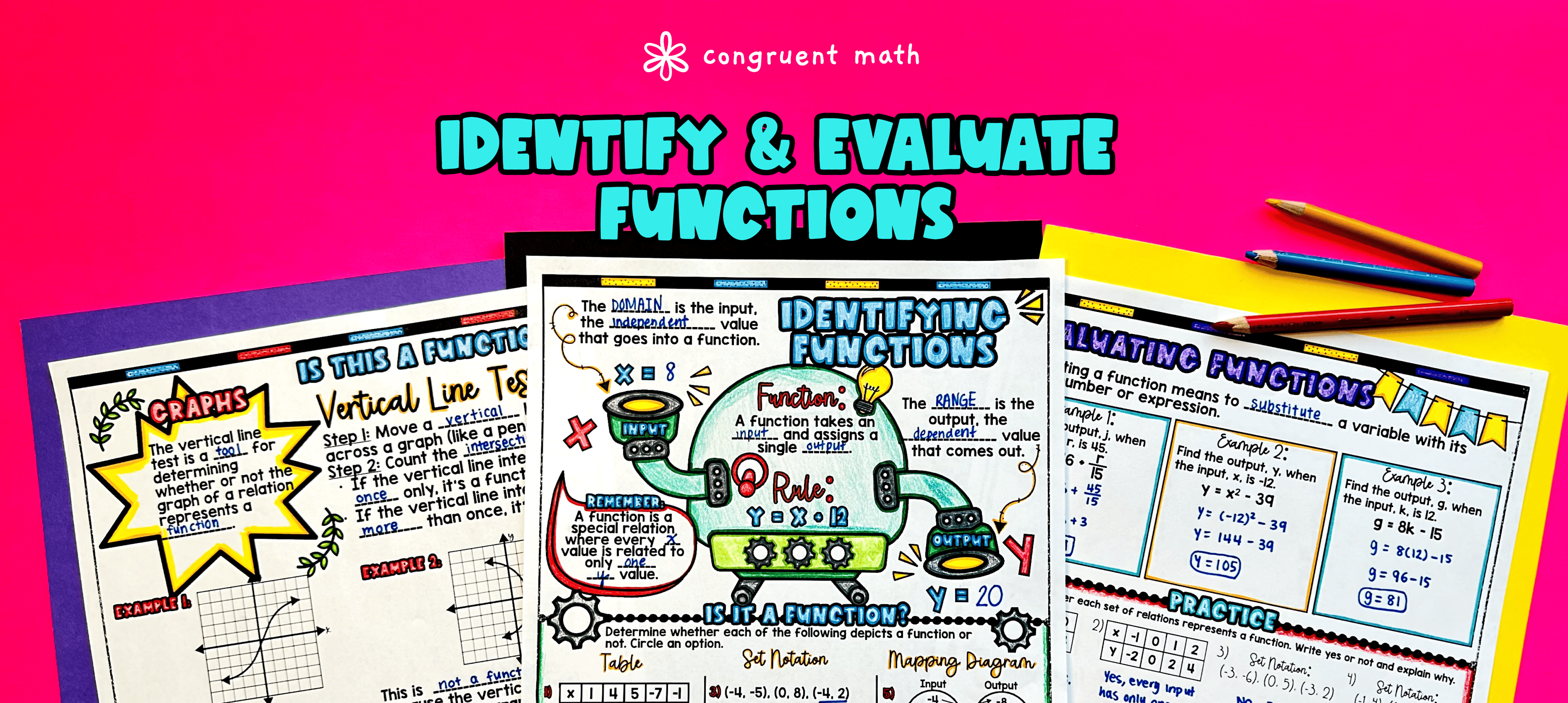 Identifying and Evaluating Functions