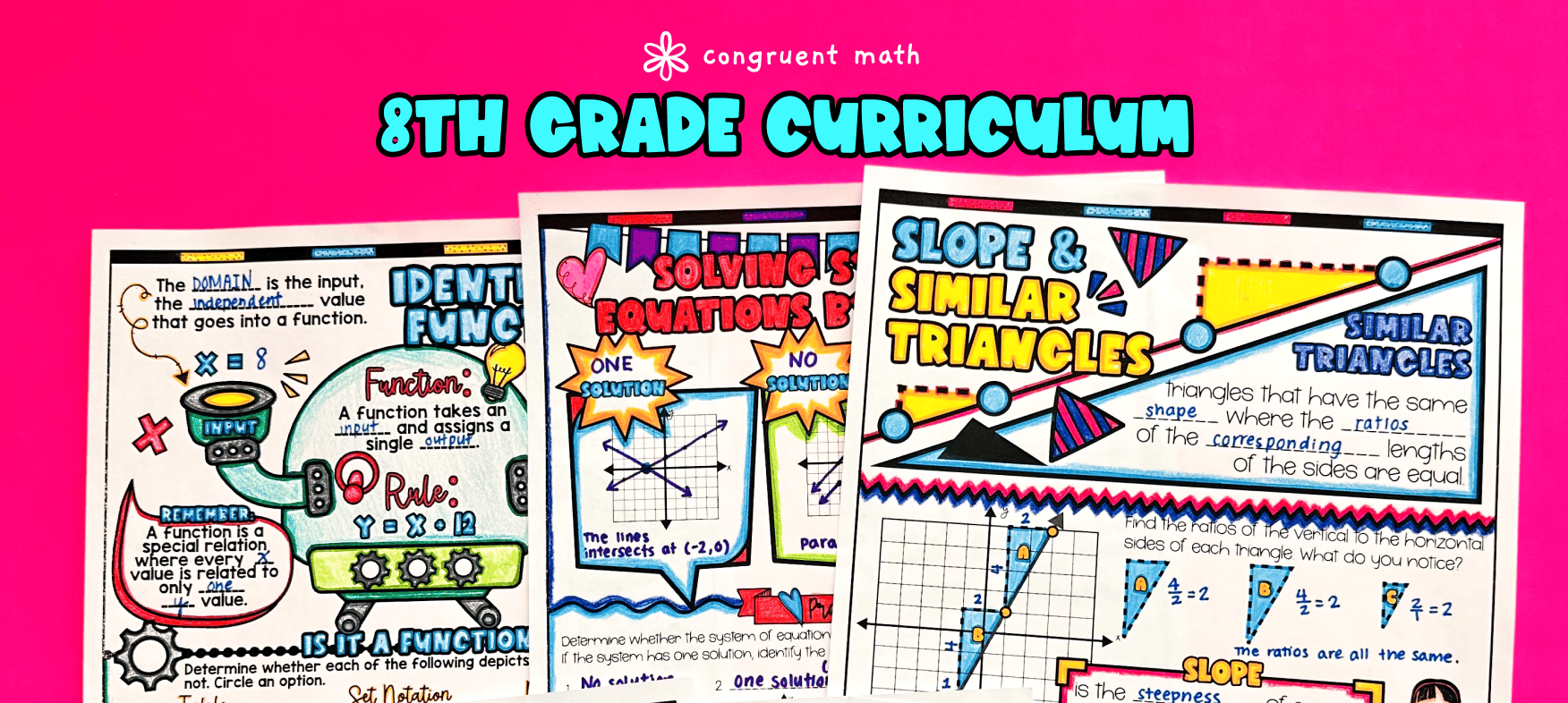 8th Grade Curriculum
