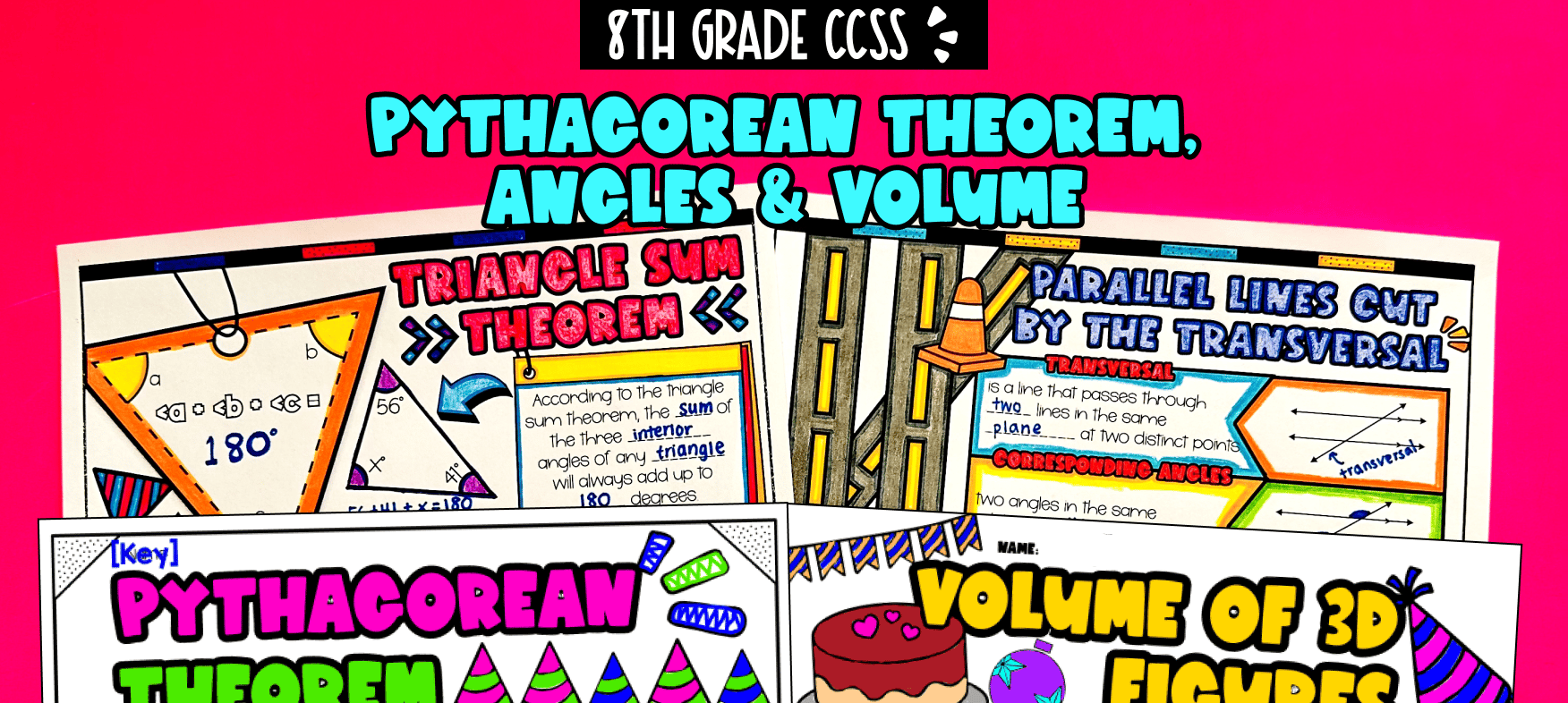 Pythagorean Theorem, Angles & Volume